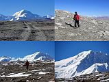 19 After Driving 8km From North Base Camp Jerome Ryan And Gyan Tamang Trek On A High Ridge Towards Shishapangma North Face